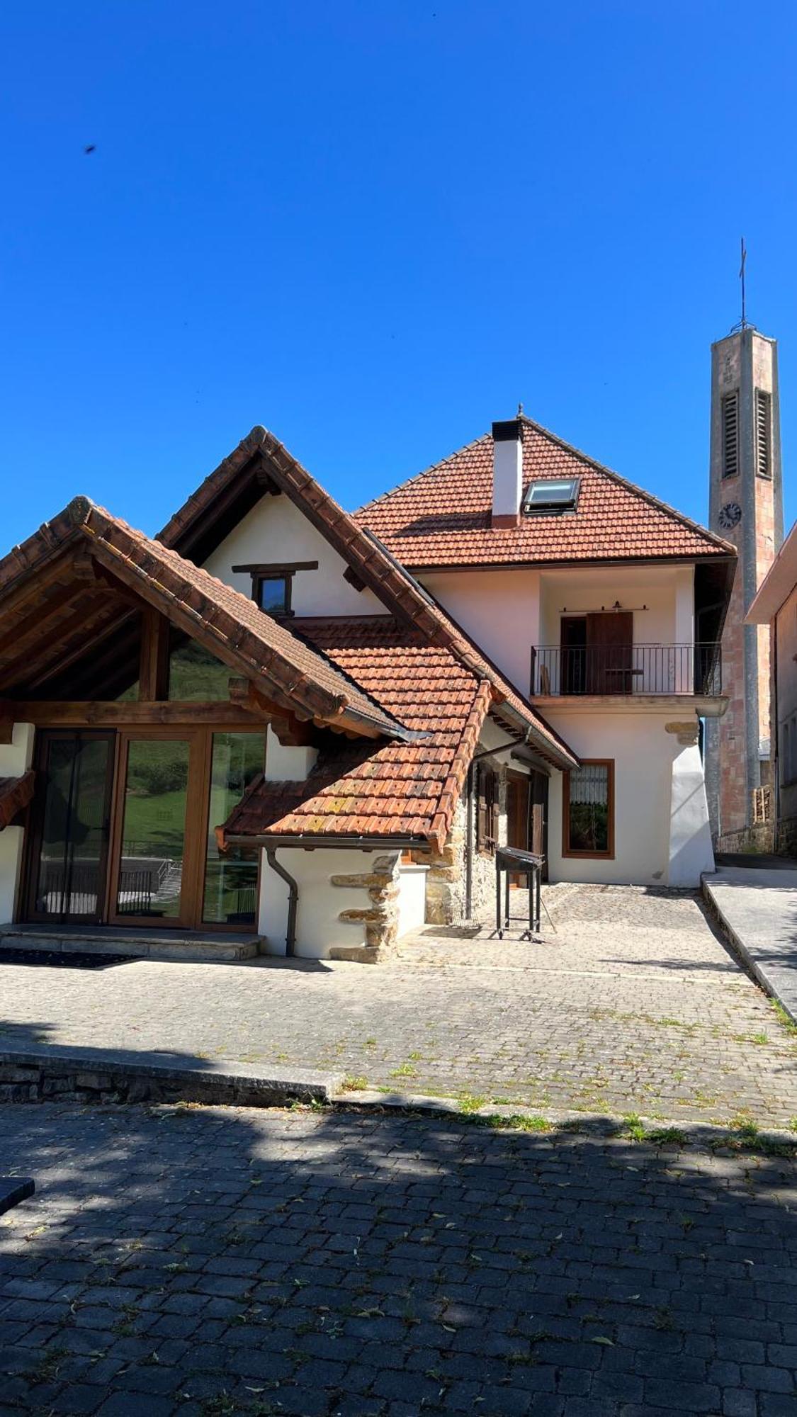Casa Rural Roncesvalles Espinal-Auzperri Екстериор снимка